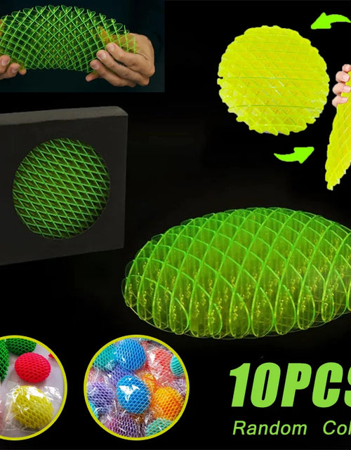 Load image into Gallery viewer, Worm Unpacking Morphing 2024 Worm Big Fidget Toy Fidget Worm Six Sided Pressing Stress Relief Squishy Worms Stress Relief Toys
