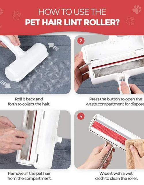 Load image into Gallery viewer, Pet Hair Remover Roller Cleaning Lint Sticky Hair Brush Hair Cleaner Dog Cat Hair Remover Pet Supplies Brush for Sofa Clothe
