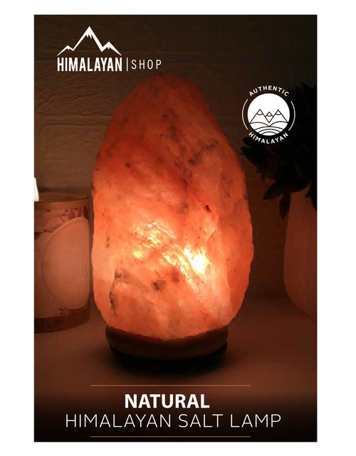 Load image into Gallery viewer, Himalayan Shop Natural Pink Salt Lamp, Small, 4-5.5 Lbs
